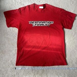 Miami Heat Destination Finals Style Champions Red T Shirt Size L